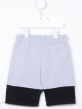 logo print track shorts
