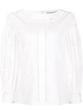 eyelet blouse