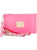 scarf detail clutch