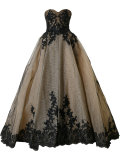 strapless ball gown 