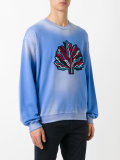 tree patch sweatshirt