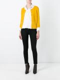'Nathalie' ribbed hem cardigan