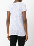 slogan print T-shirt