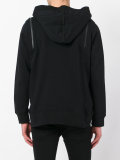 multi-zip hoodie