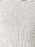 curved hem tank top