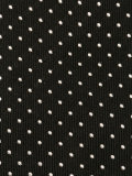 polka dot jacquared tie