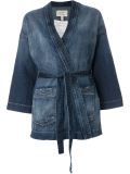 牛仔和服式夹克