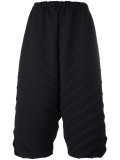 cropped ribbed trousers