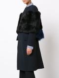 furred panel coat