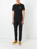老虎刺绣polo衫