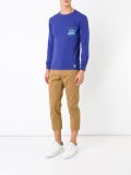 logo print longsleeved T-shirt