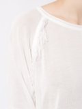 fringed blouse