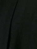 relaxed fit open coat