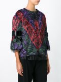 textured jacquard jumper