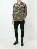 military patch jacket 