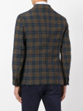 checked blazer