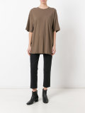 thumbhole slim-fit T-shirt