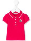 embroidered logo polo shirt 