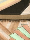 rosace eyes printed scarf