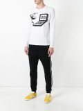 Tomorrow print long sleeve T-shirt