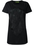 oversized print T-shirt 