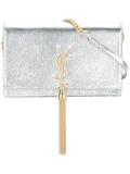 small Monogram tassel satchel