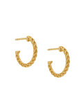 mini Spiga hoop earrings