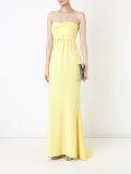 flared evening dress 