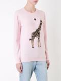 sequin giraffe jumper 