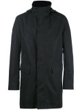 roll neck raincoat 