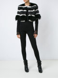 fur cropped jacket