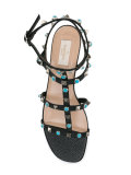 Valentino Garavani Rockstud Rolling凉鞋