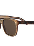 square frame rhinestone sunglasses