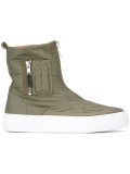 zip pocket detail boots