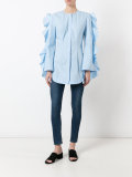 ruffle sleeved shirt 