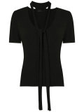 neck tie blouse