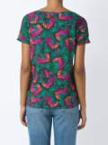 abstract print T-shirt