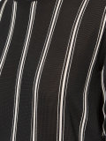 striped half sleeve top