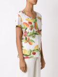 printed blouse