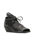 laced cut-out shoes