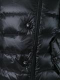 funnel neck padded jacket