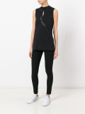 stripe detail leggings