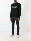 'Parisien' print sweatshirt