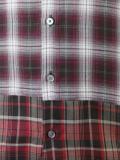 layered checked shirt 