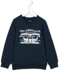 logo print sweatshirt 