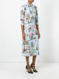 wildlife print dress