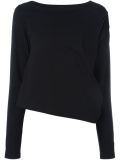 cold shoulder sweater