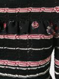 ruffled detail jumper