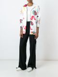 'Collage Print' oversized hoodie
