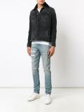 'Clash' distressed denim